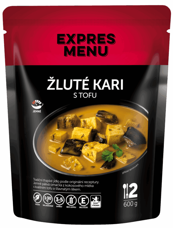 Žlté karí s tofu