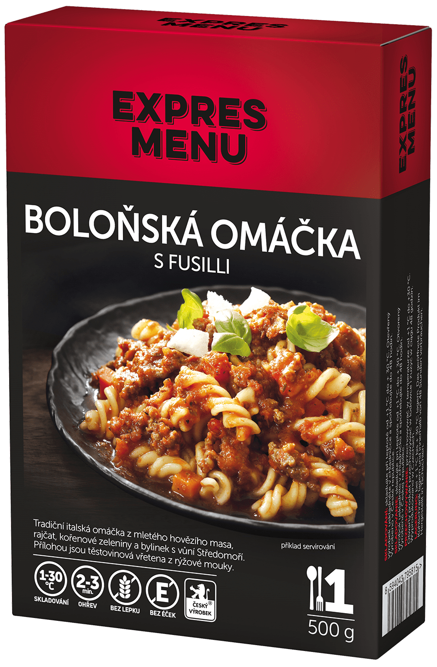 KM Bolonská omáčka s fusilli