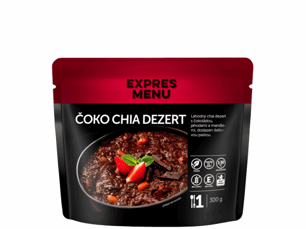 Čoko chia dezert