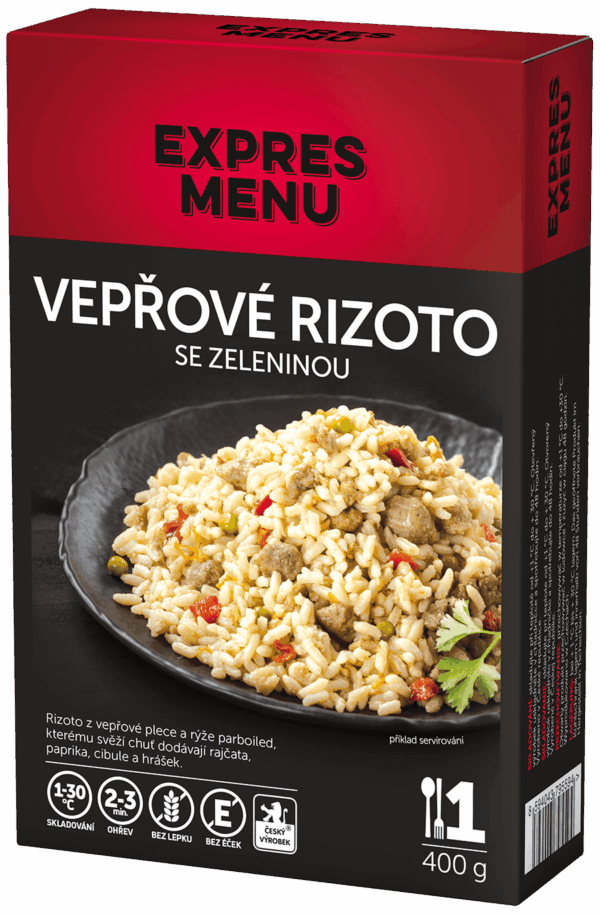 KM Bravčové rizoto so zeleninou