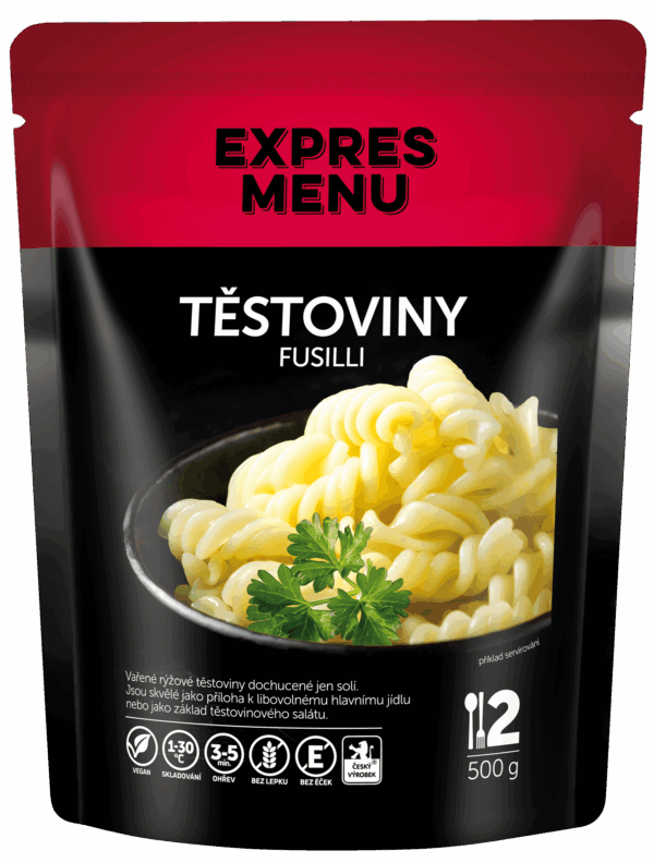 Cestoviny fusilli