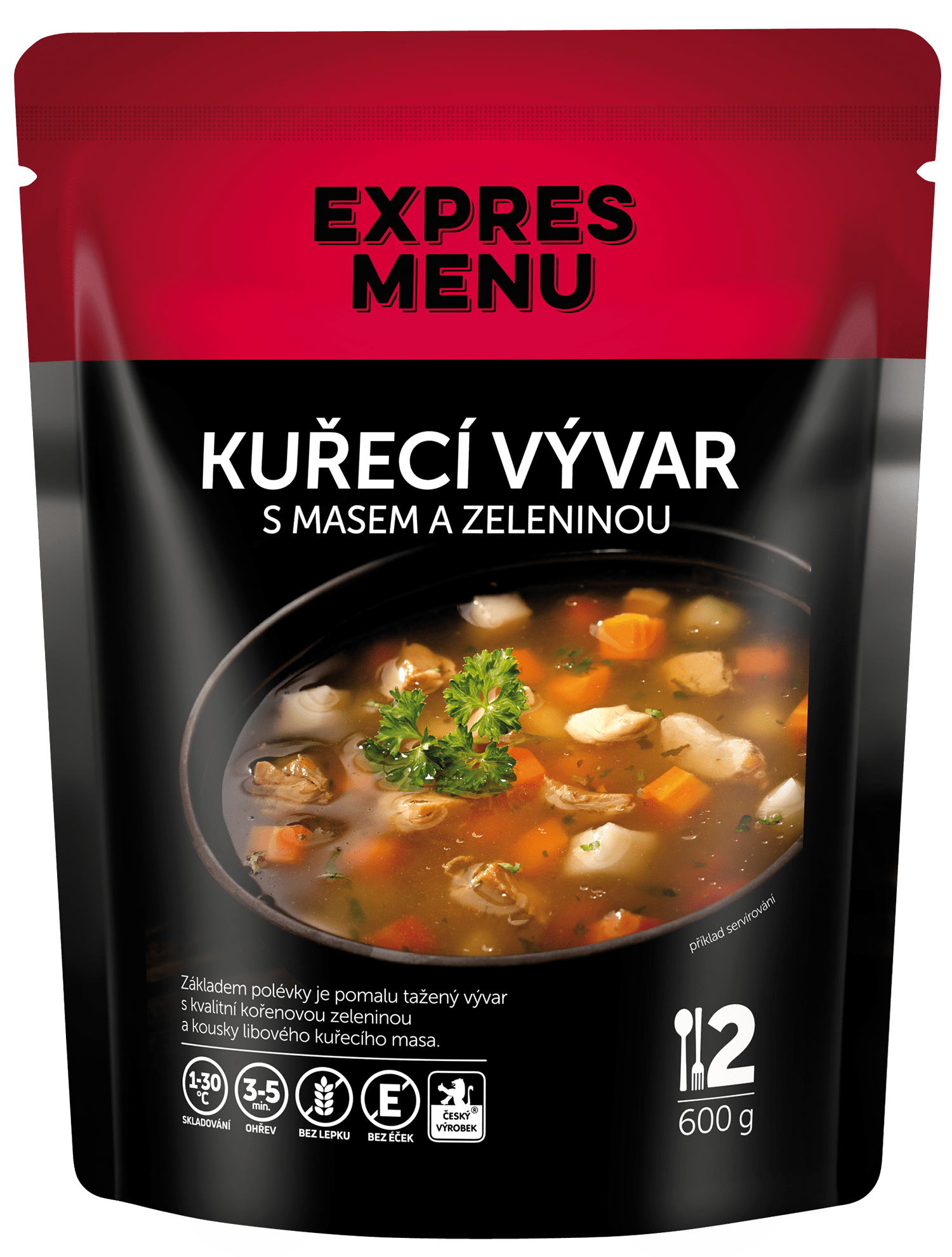 Kurací vývar so zeleninou