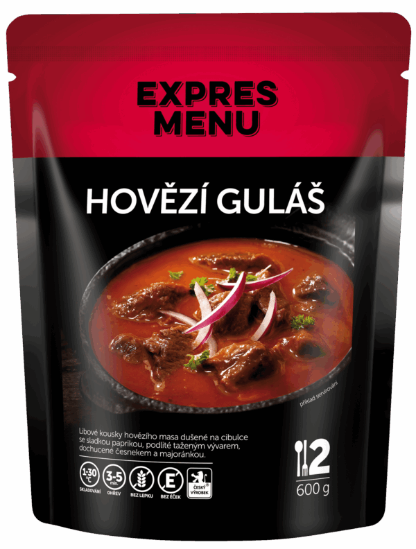 Hovädzí guláš