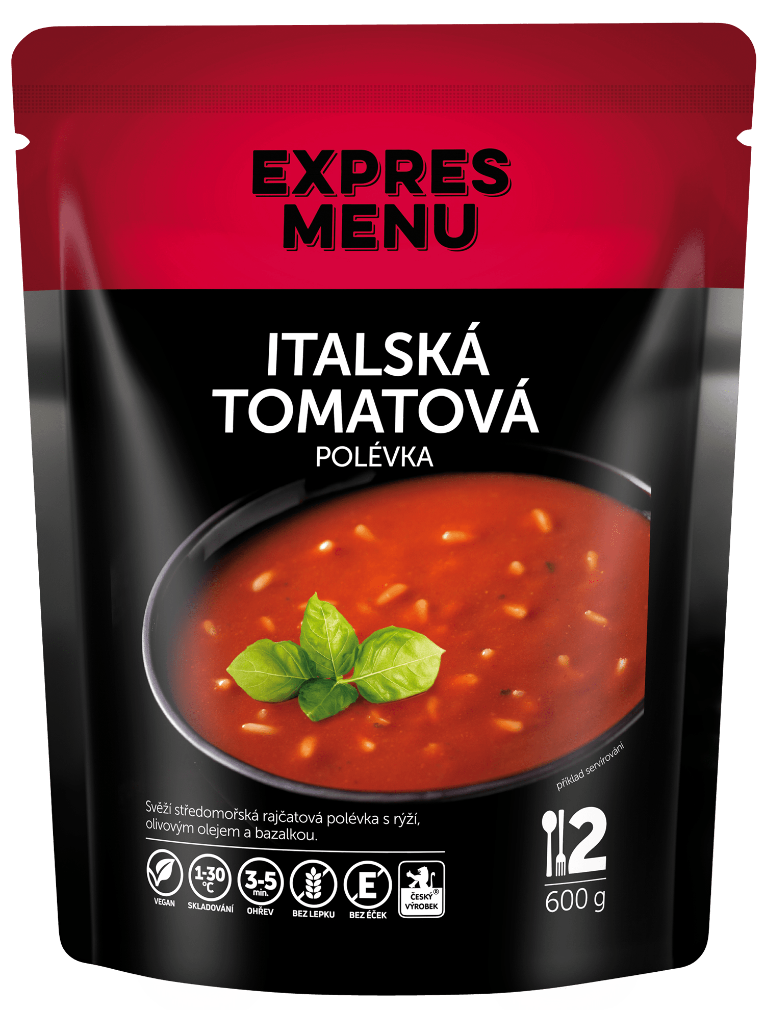 Talianska paradajková polievka